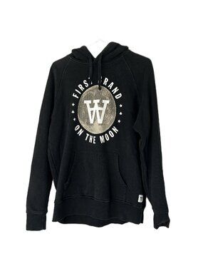 Wood Wood AA First Brand On The Moon Hoddie Black L